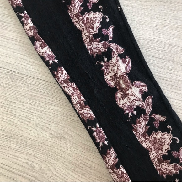 Free People Black Geometric Mini Dress Long Sleeve Open Back, XS, Festival Dress - Picture 13 of 13